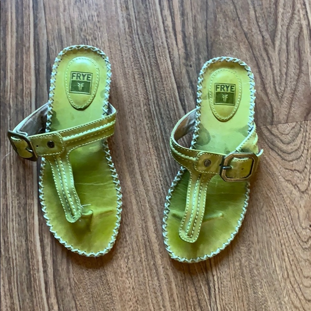 Frye Buckle Sandals